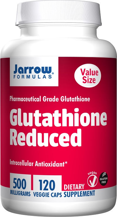 Jarrow Formulas Glutathione Reduced, 500mg - 120 vcaps