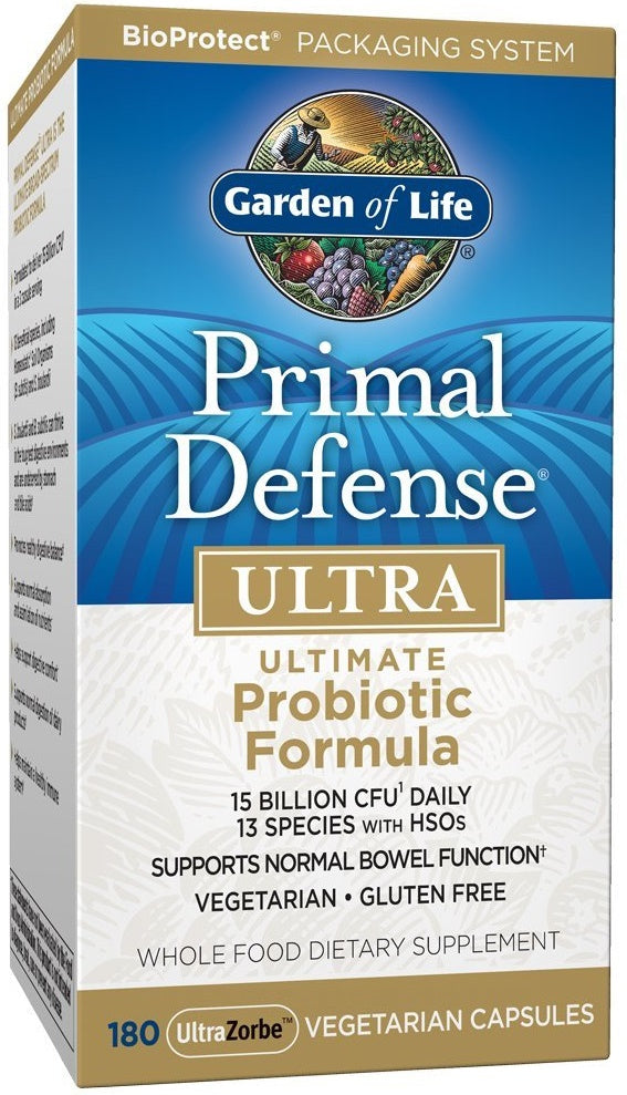 Garden of Life Primal Defense Ultra - 180 vcaps