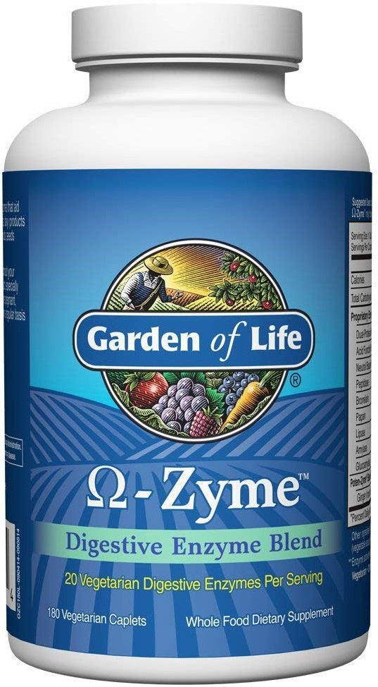 Garden of Life Omega Zyme - 180 vcaps