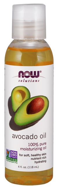 NOW Foods Premium Avocado Oil 118ml – Natural Anti-Aging & Deep Moisturizing Benefits
