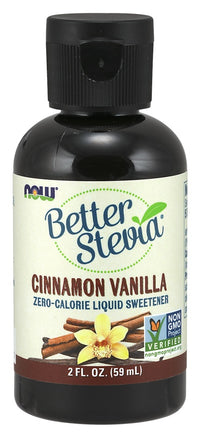 NOW Foods Better Stevia Liquid, English Toffee - 59 ml.