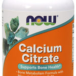 NOW Foods Calcium Citrate with Minerals & Vitamin D-2 - 100 tabs