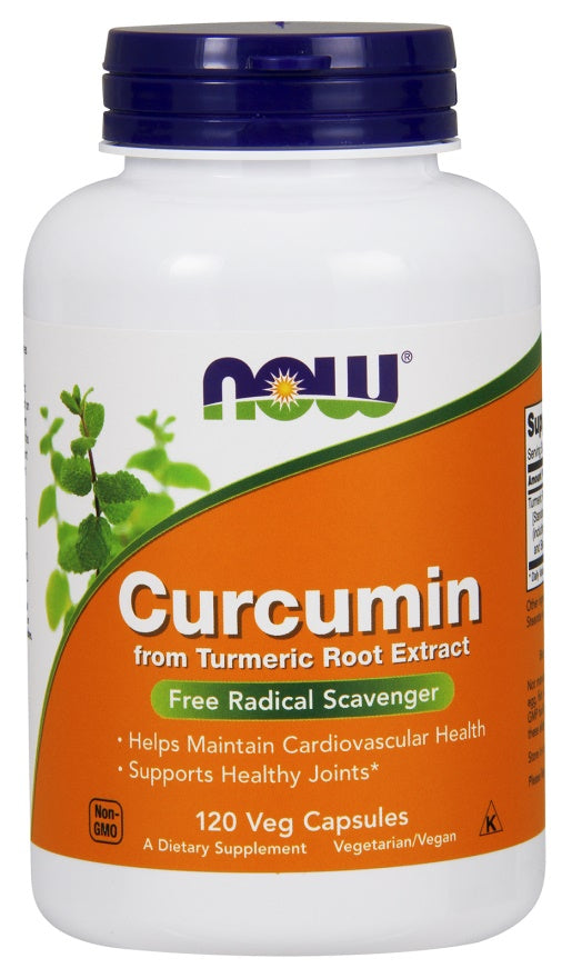 NOW Foods Turmeric Curcumin - 120 vcaps By NOW Foods