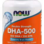 NOW Foods DHA-500, 500 DHA / 250 EPA - 90 softgels