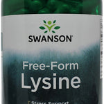 Swanson Lysine, 500mg Free-Form - 300 caps