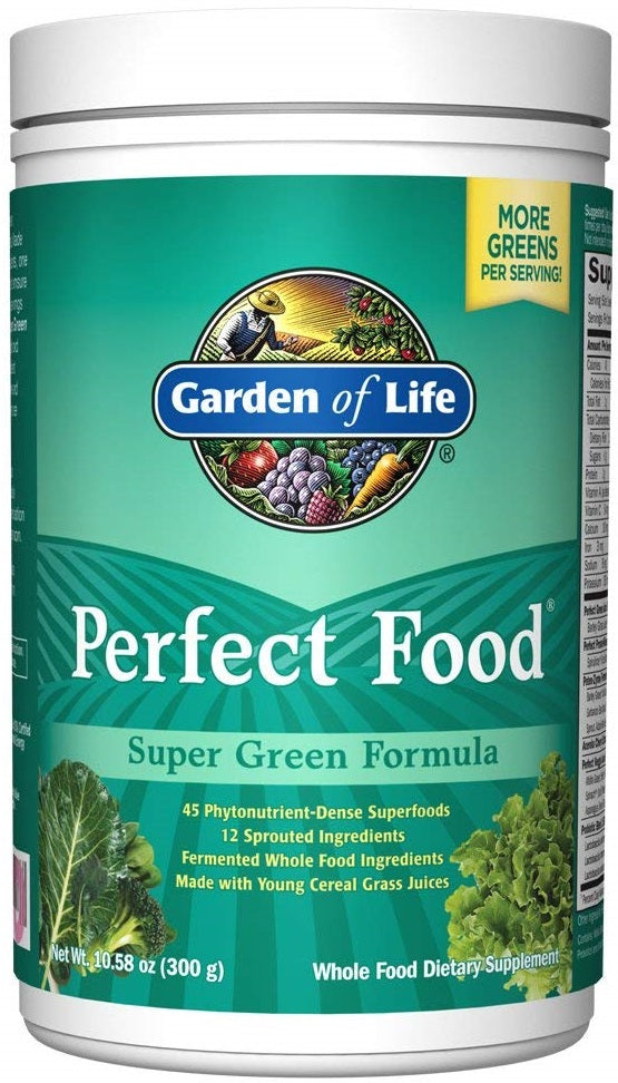 Garden of Life Perfect Food Super Green Formula, Powder - 300g