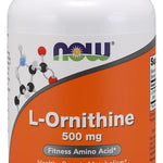 NOW Foods L-Ornithine, 500mg - 120 vcaps