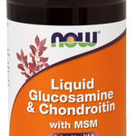 NOW Foods Glucosamine & Chondroitin with MSM Liquid - 473ml.