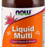 NOW Foods Liquid Multi, Tropical Orange (Iron Free) - 473 ml.