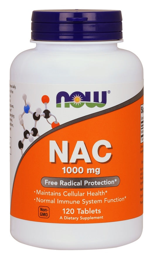 NOW Foods NAC, 1000mg - 120 tabs