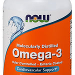 NOW Foods Omega-3 Enteric Coated - 180 softgels