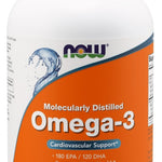 NOW Foods Omega-3 Molecularly Distilled - 500 softgels