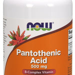 NOW Foods Pantothenic Acid, 500mg - 250 caps