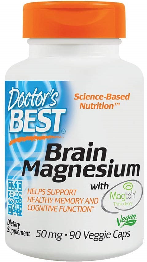 doctor's best brain magnesium to help support healthy memory and cognitive function