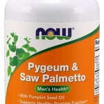 NOW Foods Pygeum & Saw Palmetto - 120 softgels