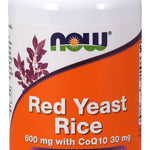 NOW Foods Red Yeast Rice with CoQ10, 600mg - 60 vcaps