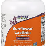NOW Foods Sunflower Lecithin, Pure Powder - 454g