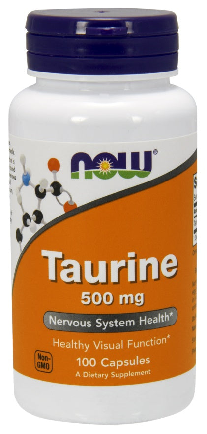 NOW Foods Taurine, 500mg - 100 caps NOW Foods