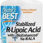 doctor's best stabilized r-lipoic acid to support glucose metabolism 