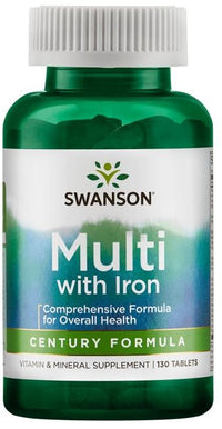 Swanson Multi with Iron - Century Formula - 130 tabs