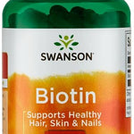 Swanson Biotin, 5000mcg - 100 caps By Swanson