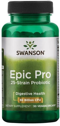 Swanson Epic Pro 25-Strain Probiotic - 30 vcaps