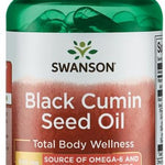 Swanson Black Cumin Seed Oil, 500mg - 60 liquid vcaps