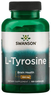 Swanson L-Tyrosine, 500mg - 100 caps By Swanson