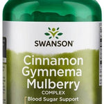Swanson Cinnamon Gymnema Mulberry Complex - 120 caps