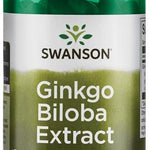 Swanson Ginkgo Biloba Extract, 60mg - 120 caps