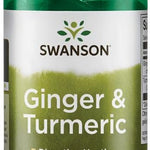 Swanson Ginger & Turmeric - 60 caps