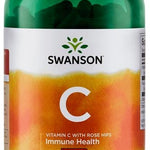 Swanson Vitamin C with Rose Hips Extract, 1000mg - 250 caps
