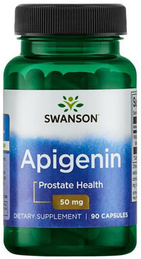 Swanson Apigenin 50mg - 90 Veggie Capsules | Support Stress Management & Mental Clarity