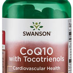 Swanson CoQ10, 100 mg (with 10mg Tocotrienols) - 60 softgels