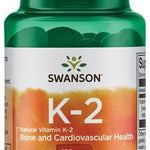 Swanson Vitamin K-2 - Natural, 100mcg - 30 softgels