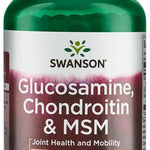 Swanson Glucosamine, Chondroitin & MSM - 360 mini-tablets