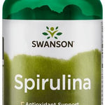 Swanson Spirulina, 500mg - 180 tablets