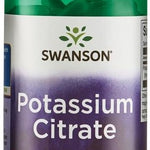 Swanson Potassium Citrate, 99mg - 120 caps