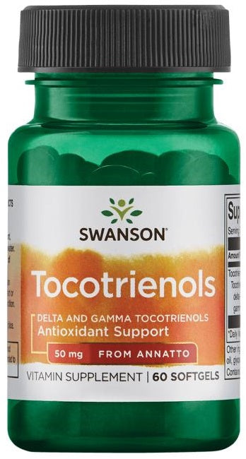 Swanson Tocotrienols, 50mg - 60 softgels By Swanson