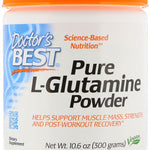 doctor's best pure l-glutamine powder to support muscle strength