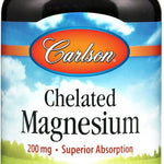 Carlson Labs Chelated Magnesium, 200mg - 180 tablets