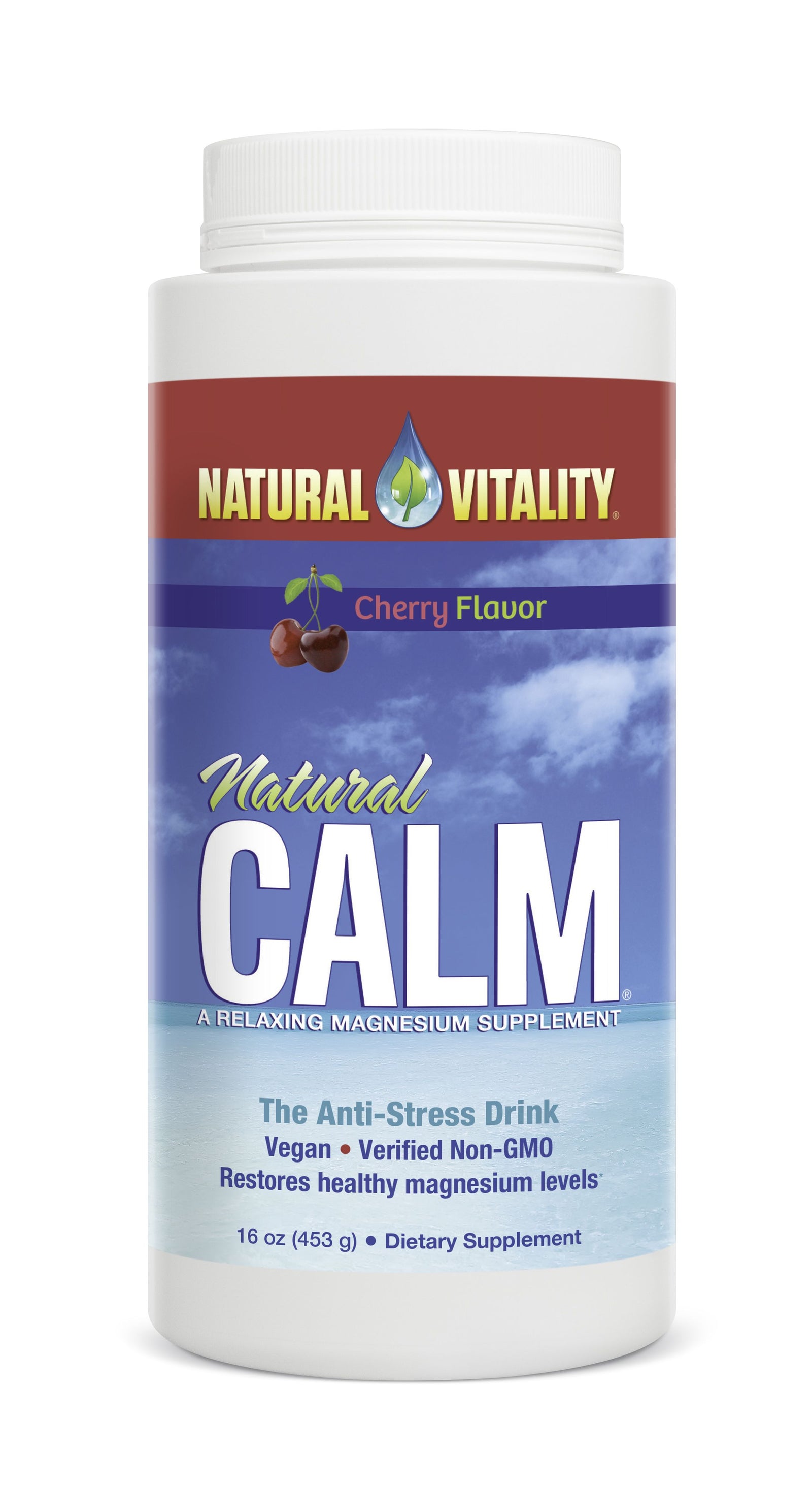 Natural Vitality Natural Calm, Cherry - 453g