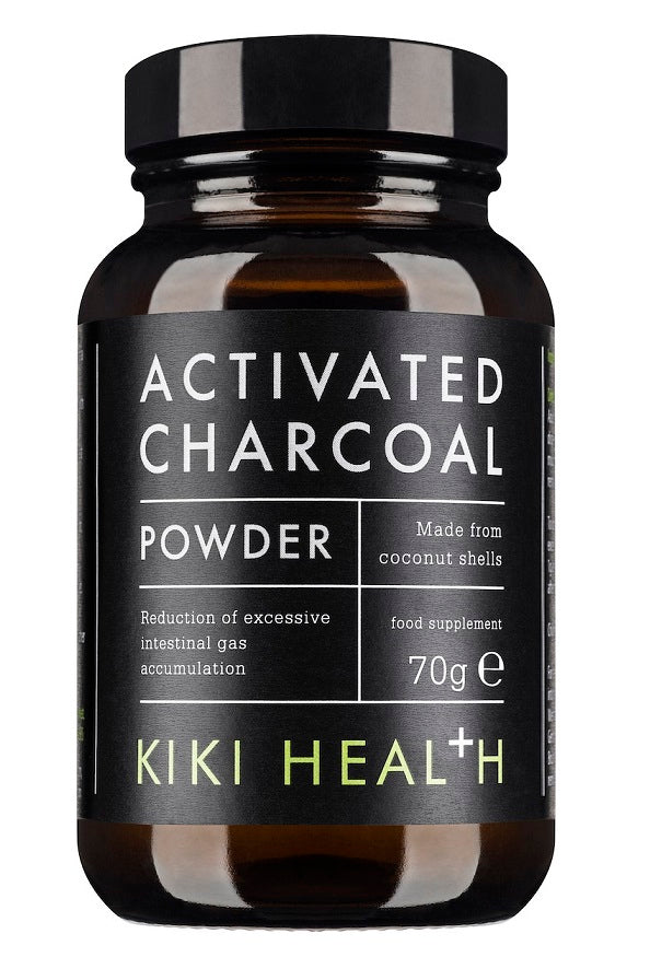 KIKI Health Activated Charcoal Powder 70g – Absorb Toxins & Improve Digestive Comfort