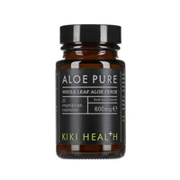 KIKI Health Aloe Pure 600mg - 20 Vegan Capsules for Digestive Balance & Wellness