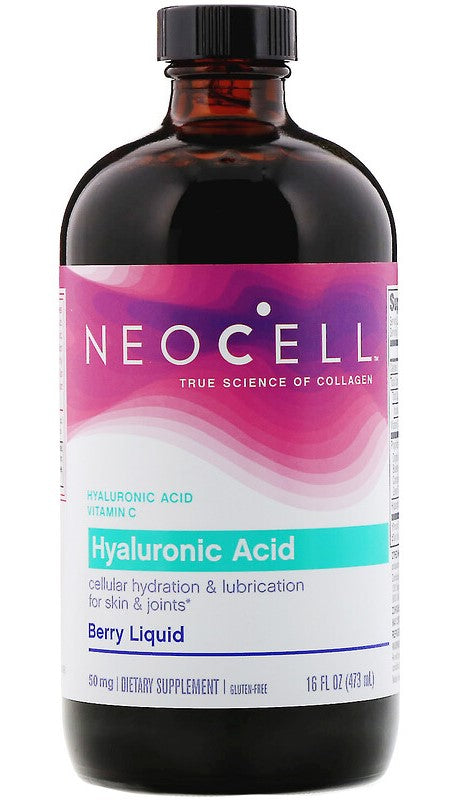 NeoCell Hyaluronic Acid, Blueberry Liquid - 473 ml