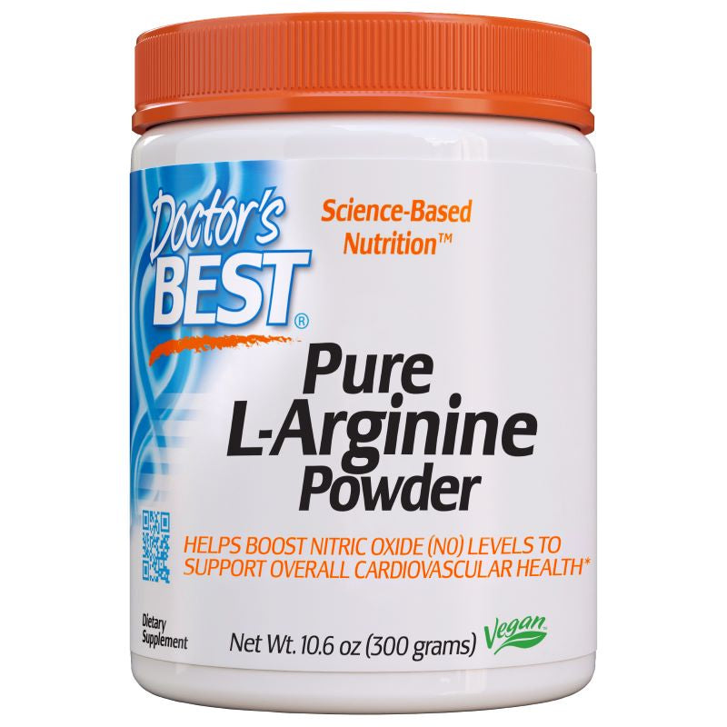 doctor's best pure l-arginine powder for heart health