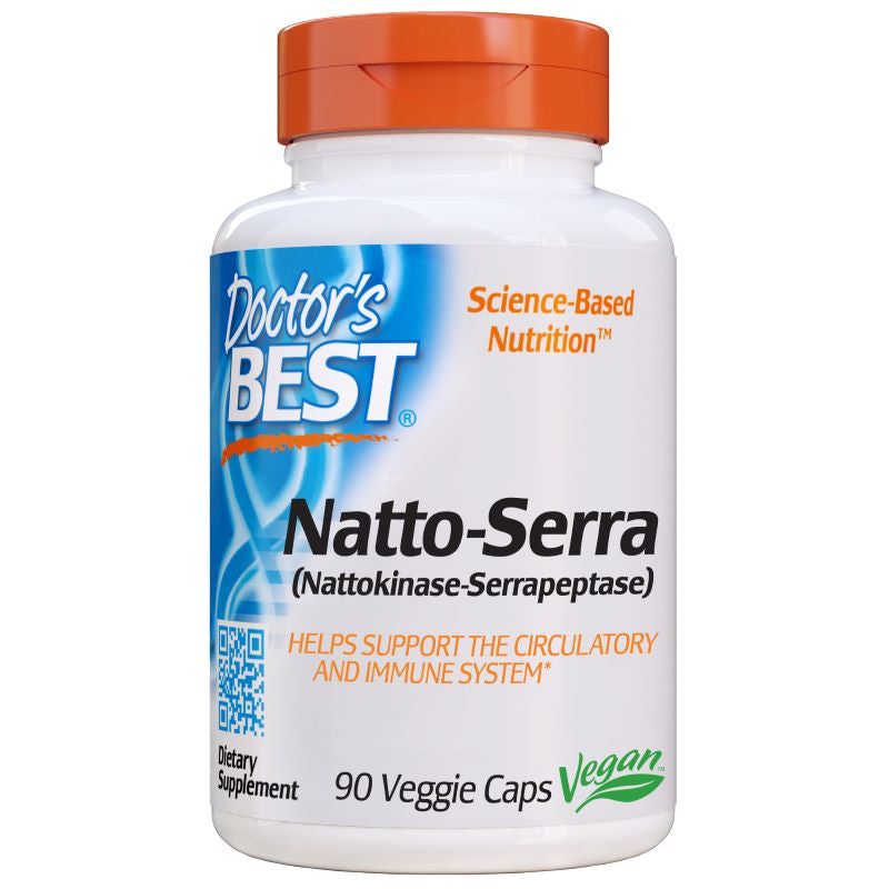 doctor's best natto-serra to support circulatory and immune system