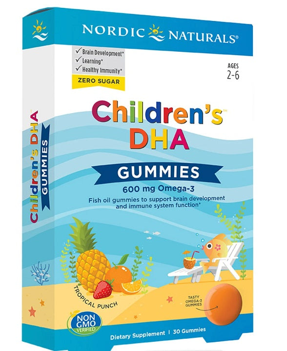 Nordic Naturals Children's DHA Gummies, 600mg - 30 gummies