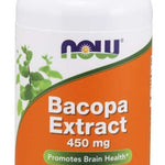NOW Foods Bacopa Extract, 450mg - 90 vcaps