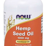 NOW Foods Hemp Seed Oil, 1000mg - 120 softgels